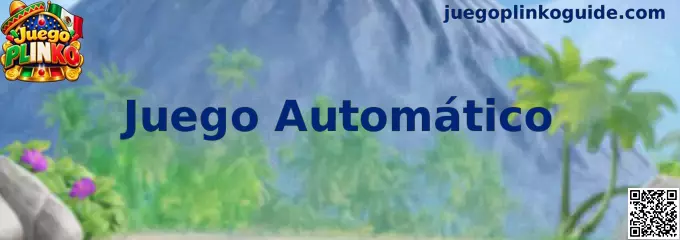 Guía visual del Juego Automático en Juego Plinko