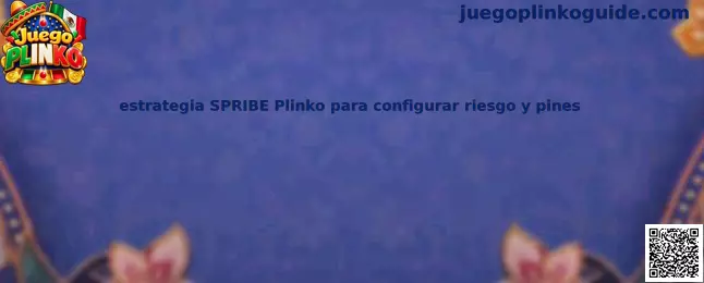 Ilustración del tablero de Juego Plinko de SPRIBE para comprender la configuración de riesgo, pines y multiplicadores