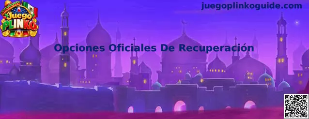 Guía de Opciones Oficiales De Recuperación para Juego Plinko