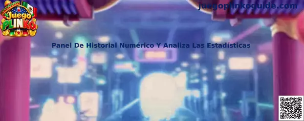 Panel De Historial Numérico Y Analiza Las Estadísticas en Juego Plinko